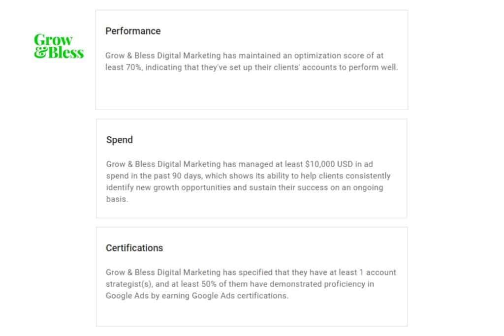 syarat Google partner